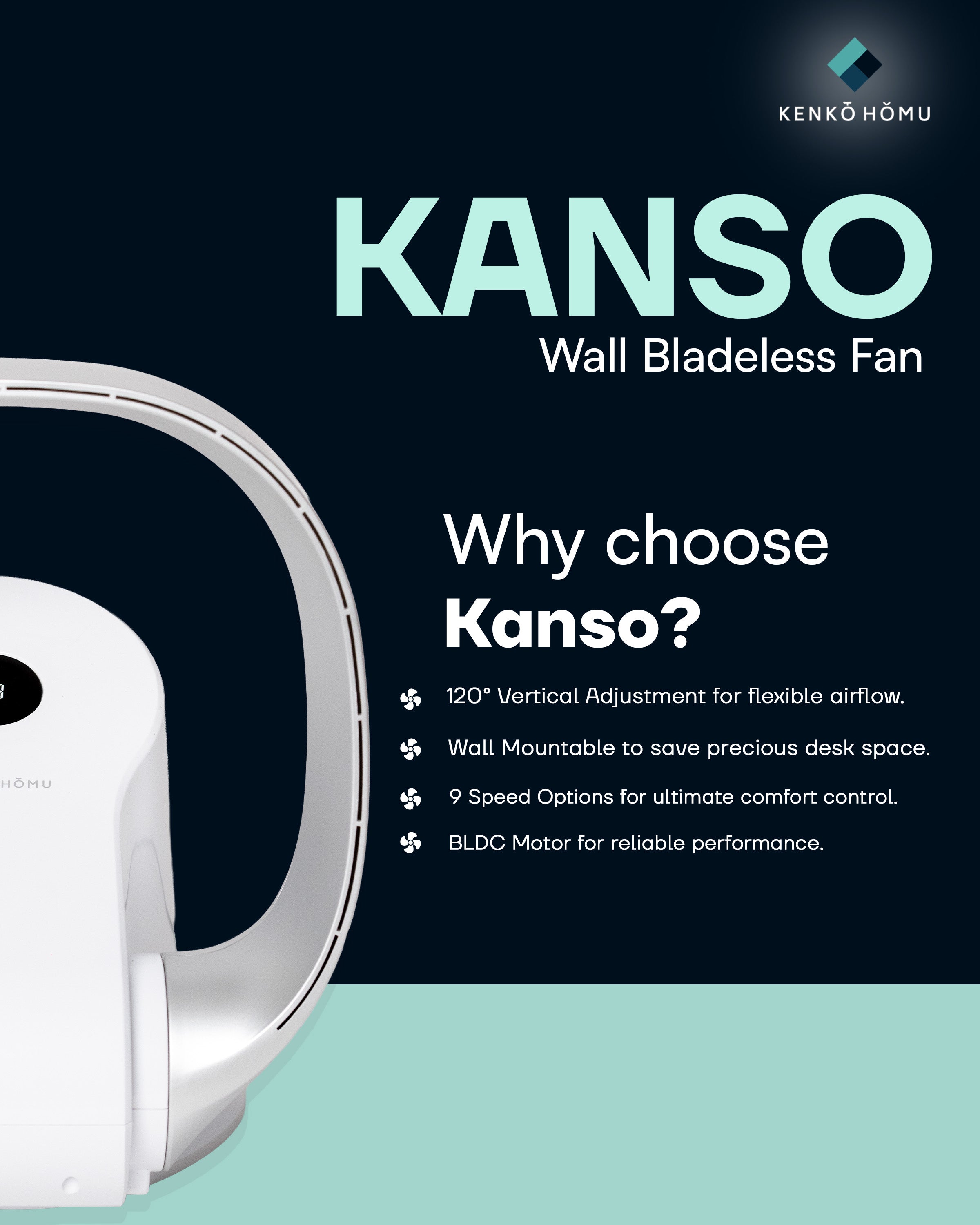 KANSO – Bladeless Fan