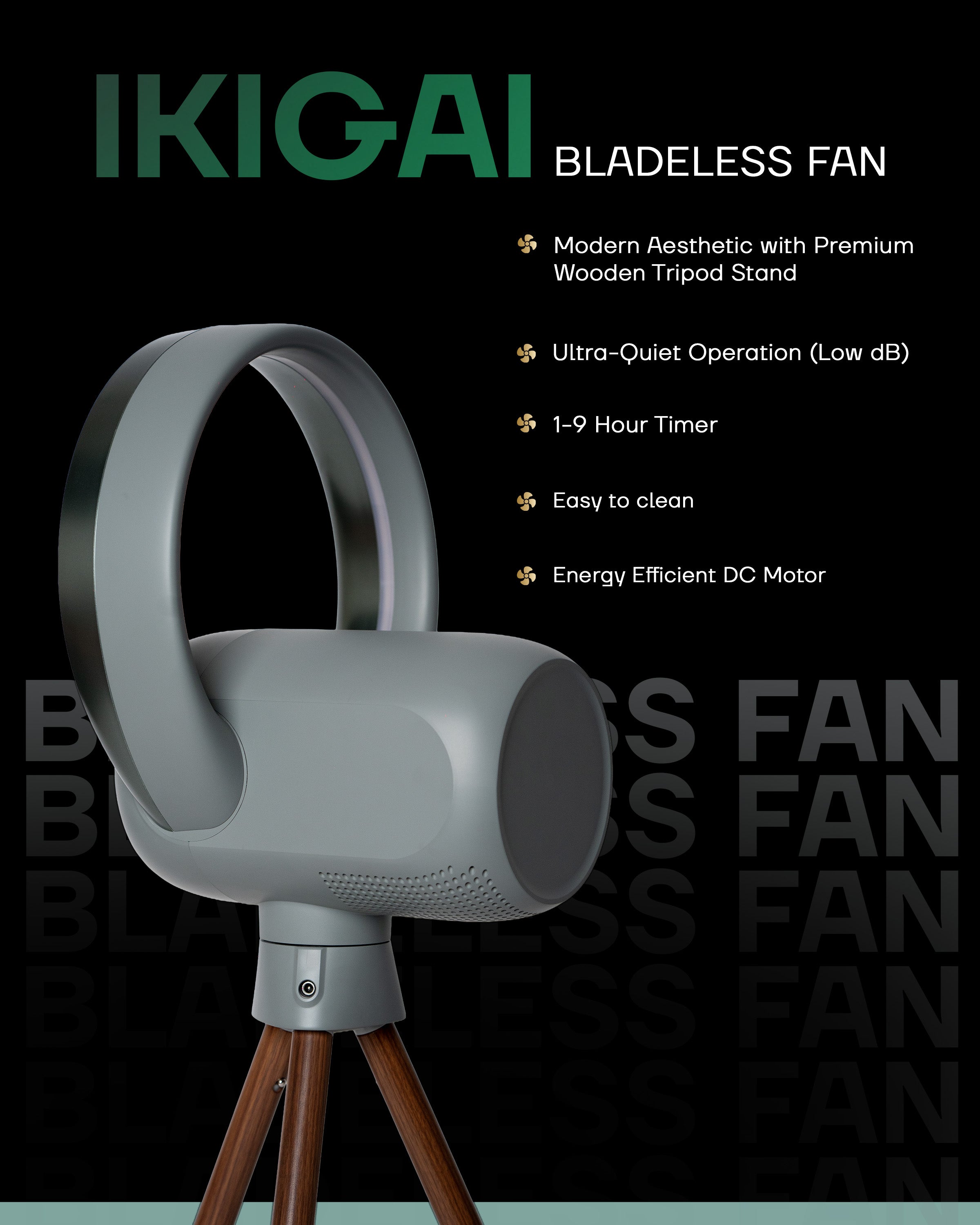 IKIGAI – Bladeless Fan