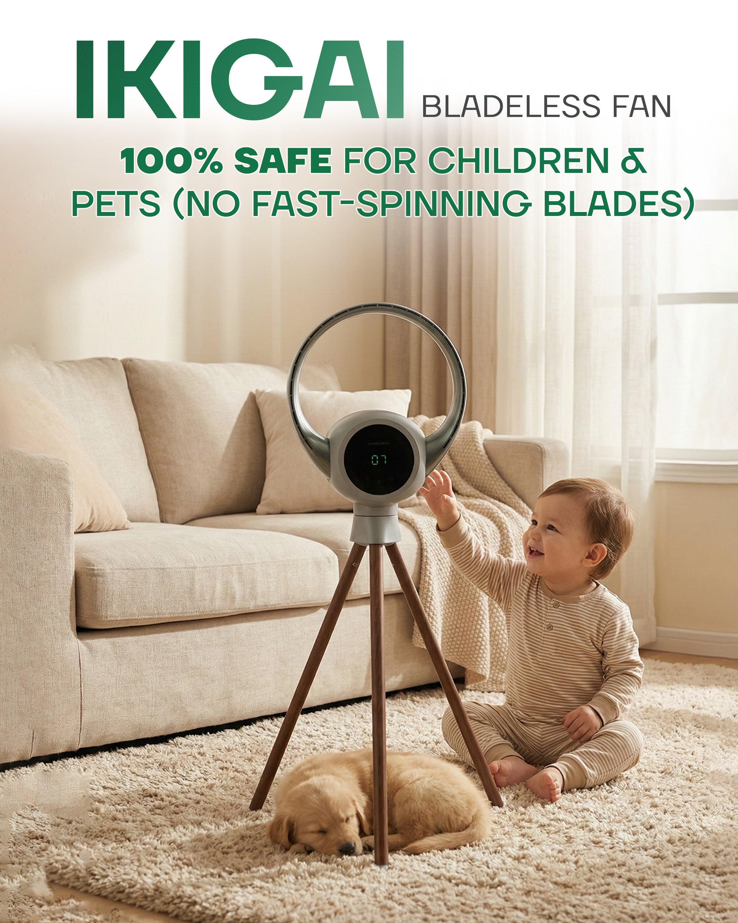 IKIGAI – Bladeless Fan